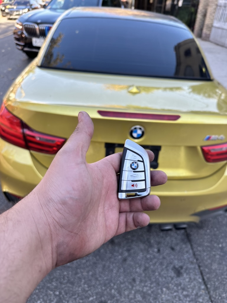 BMW key replacement completed in New York